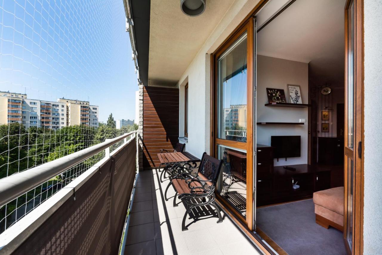 Metro Wilanowska Homely Apartment Varsovia Exterior foto